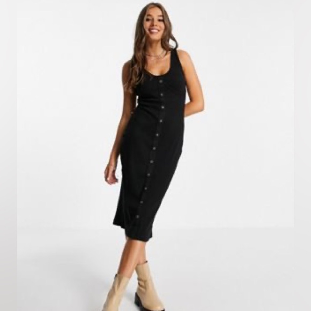Old navy midi dress button down